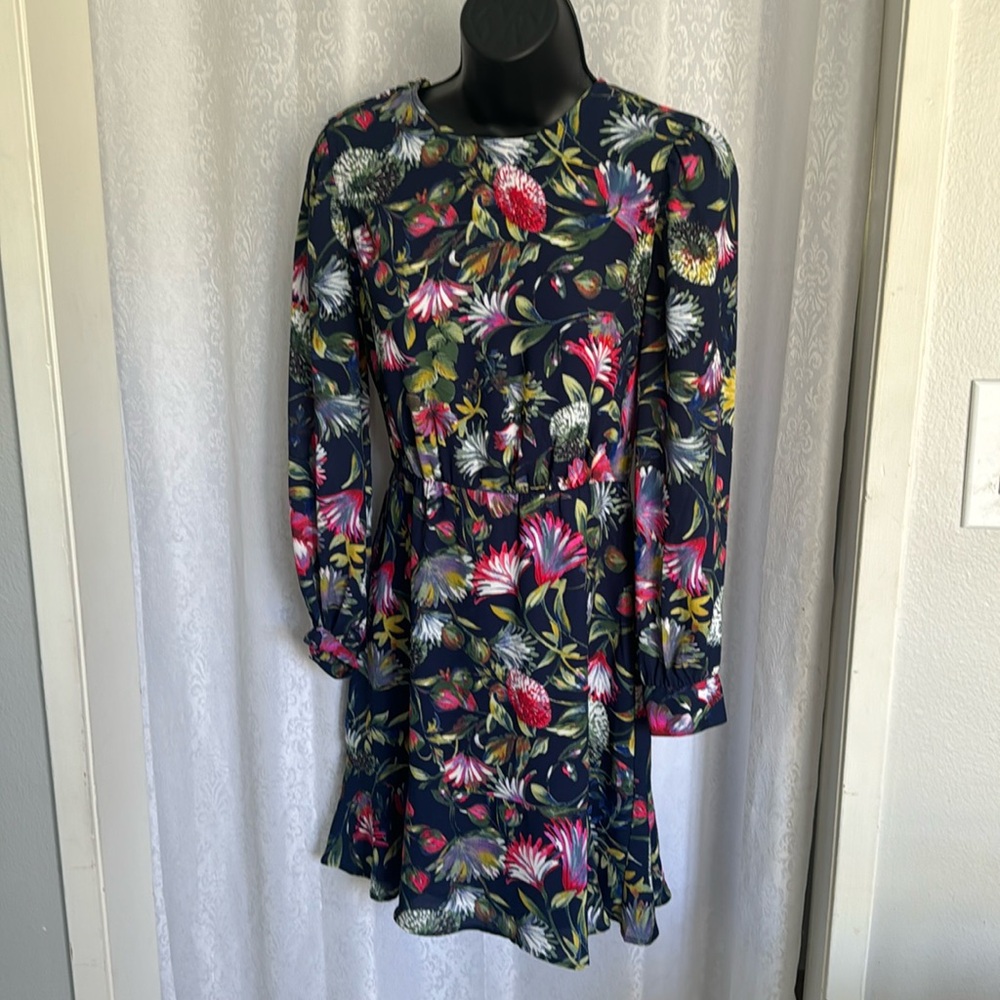 J. CREW FLORAL DRESS Sz:00